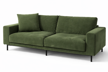 Crest Sofa COG 3-seater / クレストソファ コーデュロイオリーブグリーン 3人掛け