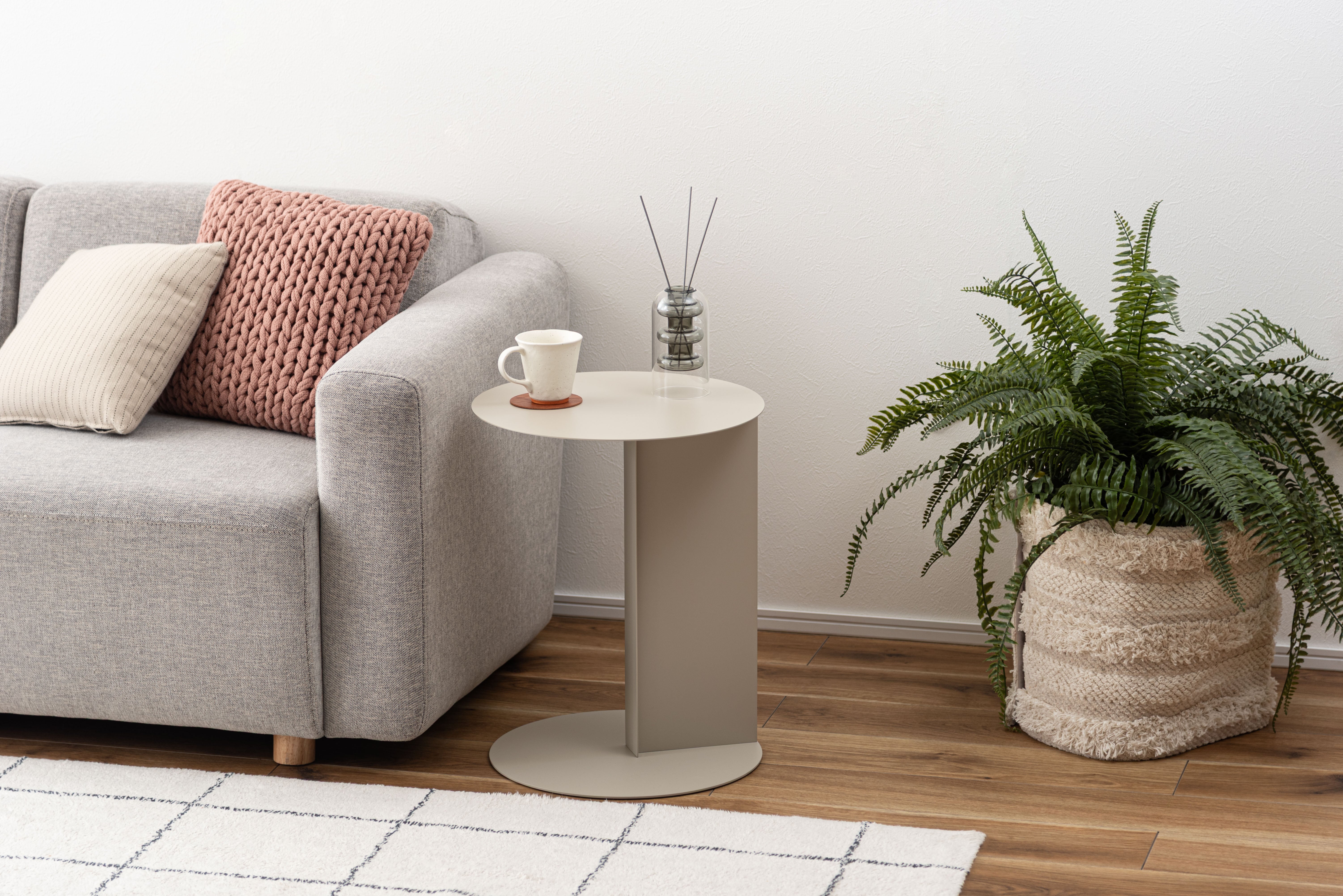 Circa Side Table BE / サーカ サイドテーブル ベージュ
