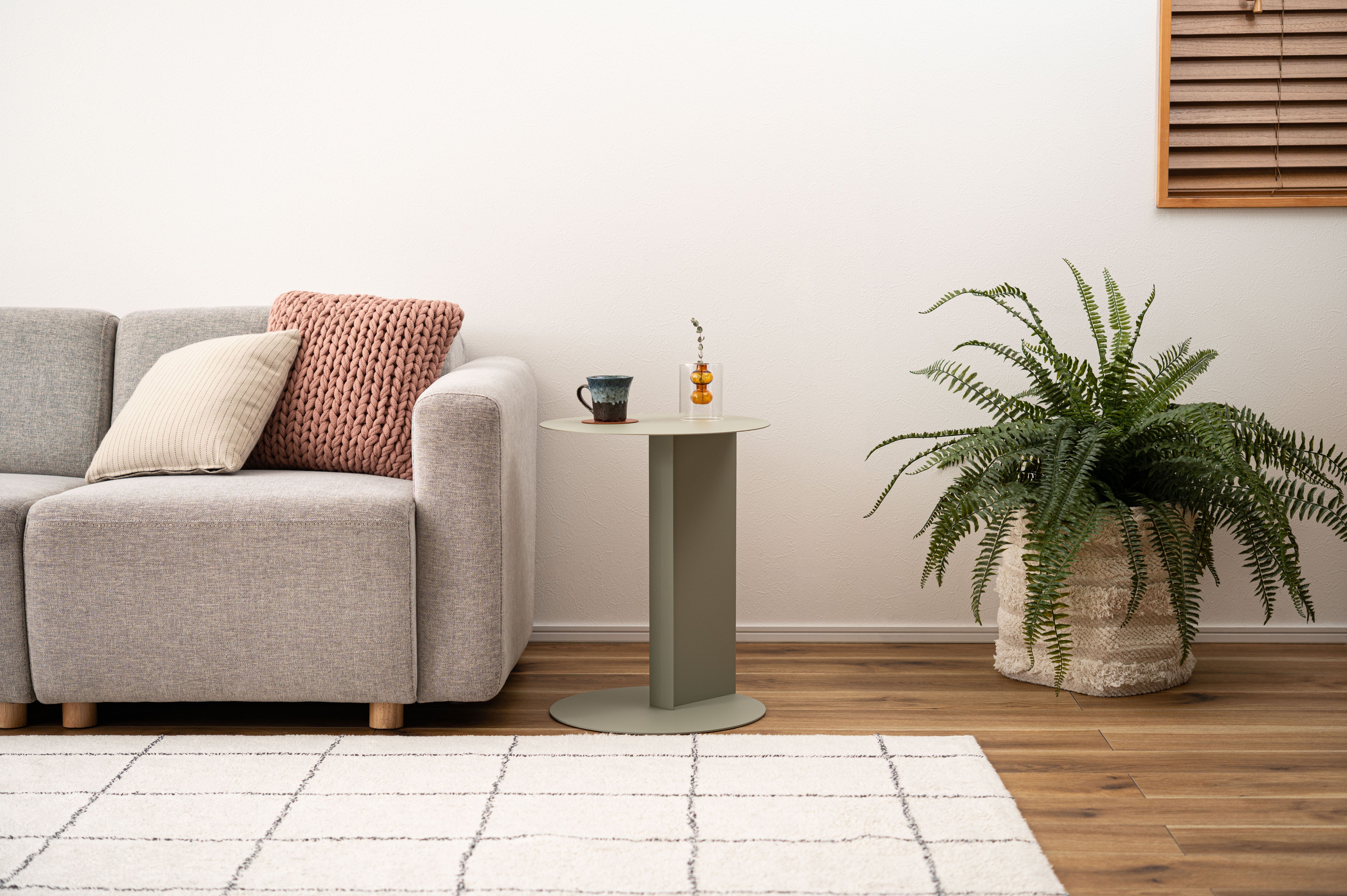 Circa Side Table PGR / サーカ サイドテーブル ペールグリーン