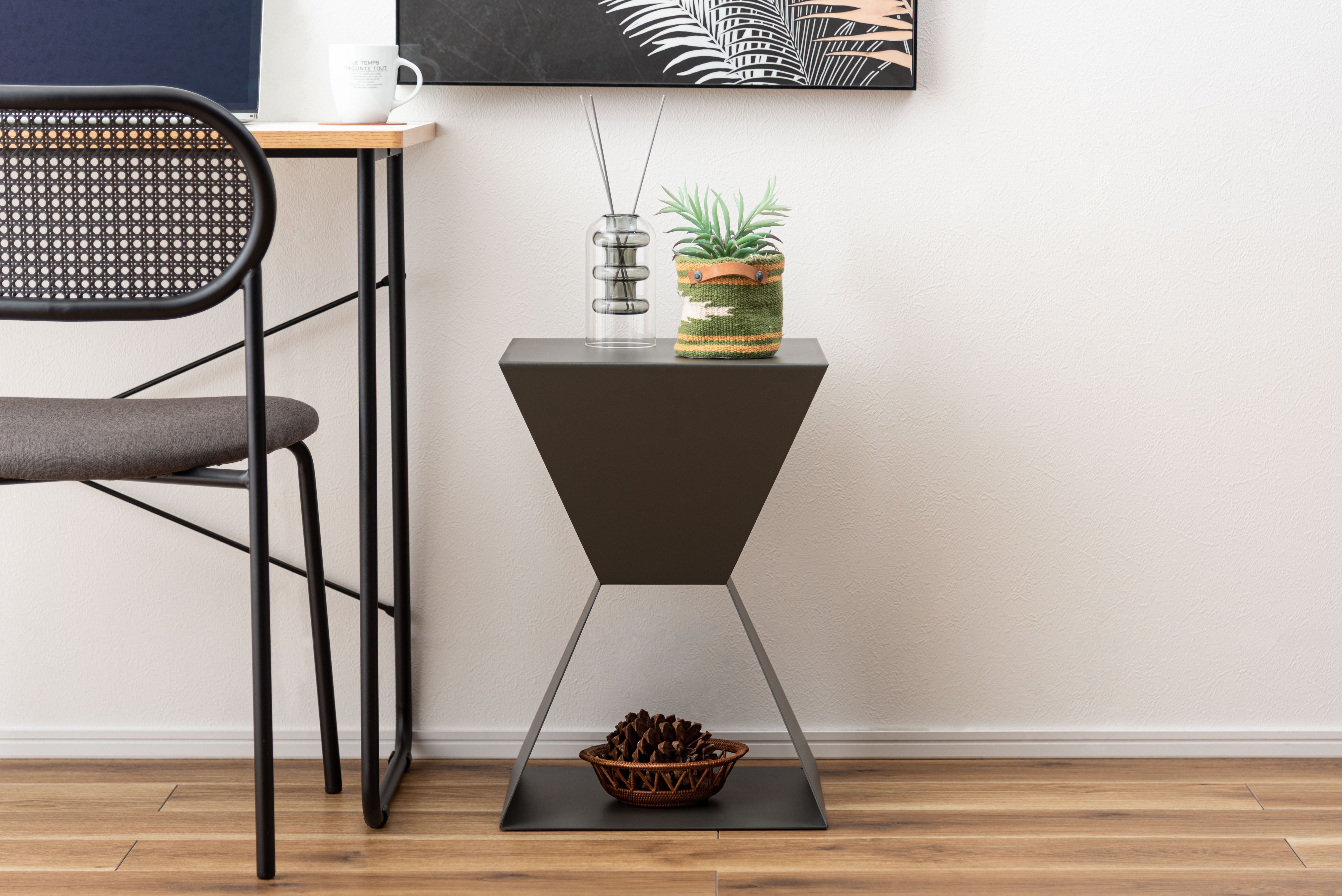 Origo Side Table DGY / オリゴ サイドテーブル ダークグレー