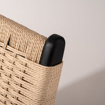 Anze Lounge Chair BK　/ アンゼ ラウンジチェア ブラック