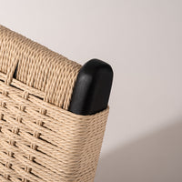 Anze Lounge Chair BK　/ アンゼ ラウンジチェア ブラック