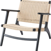 Anze Lounge Chair BK　/ アンゼ ラウンジチェア ブラック