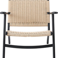 Anze Lounge Chair BK　/ アンゼ ラウンジチェア ブラック