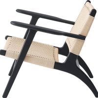 Anze Lounge Chair BK　/ アンゼ ラウンジチェア ブラック