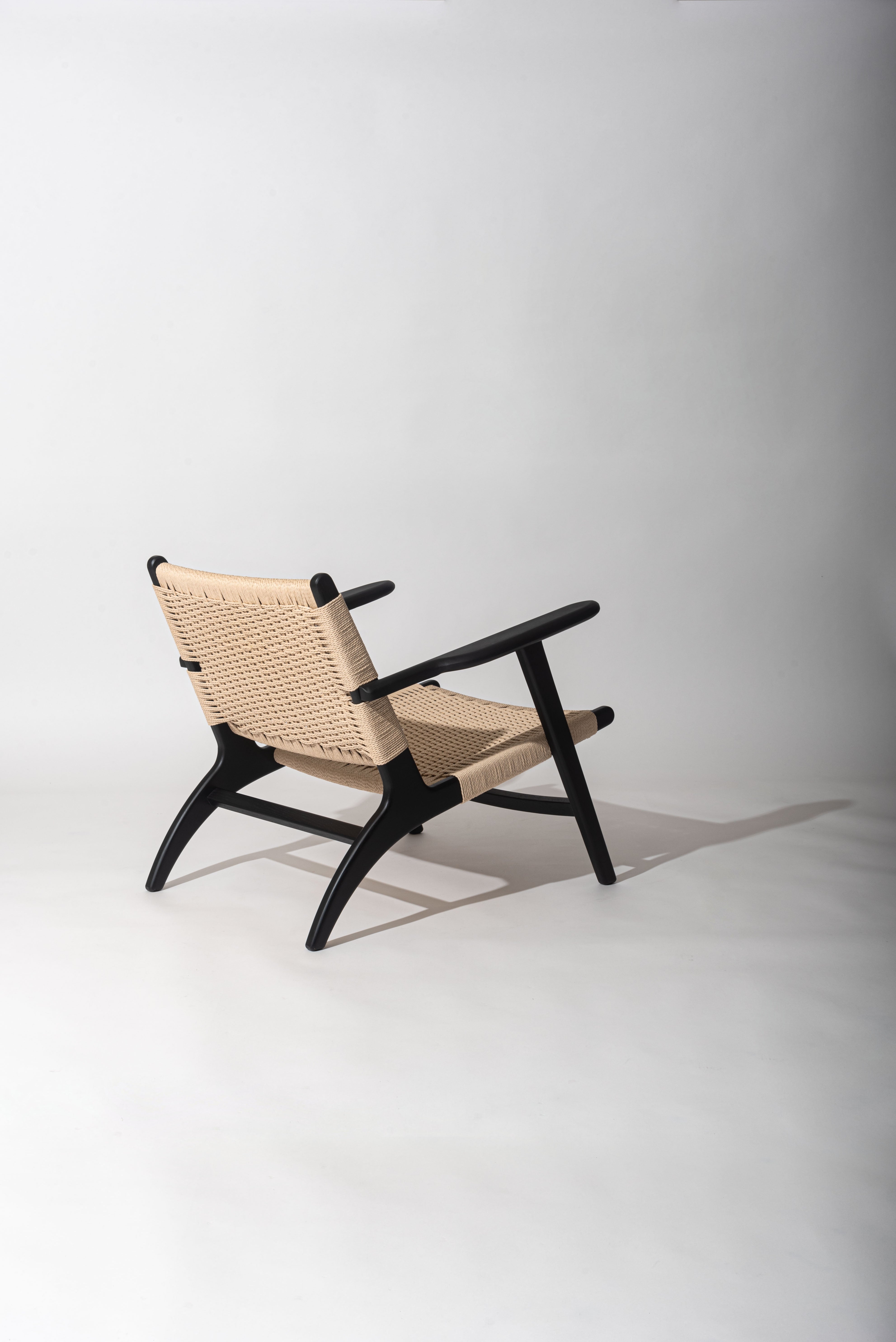 Anze Lounge Chair BK / アンゼ ラウンジチェア ブラック – meliora 