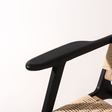 Anze Lounge Chair BK　/ アンゼ ラウンジチェア ブラック