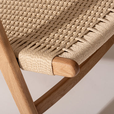 Anze Lounge Chair NA / アンゼ ラウンジチェア ナチュラル