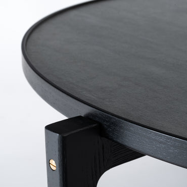 TOVE Round Table BK【L】 / トーヴ ラウンドテーブル ブラック【L】