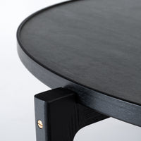 TOVE Round Table BK【L】 / トーヴ ラウンドテーブル ブラック【L】