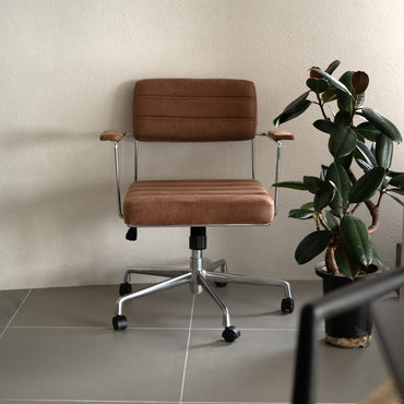BORGO Desk Chair BR / ボルゴ デスクチェア ブラウン