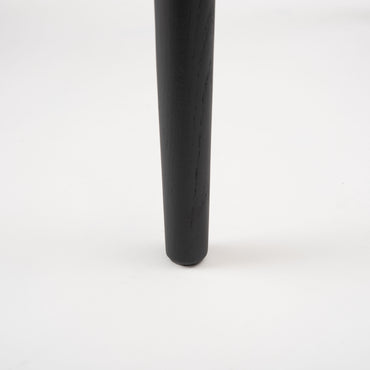 Curve Arm Chair BK×BK / カーブ アームチェア ブラック×ブラック