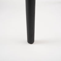 Curve Arm Chair BK×GY / カーブ アームチェア ブラック×グレー