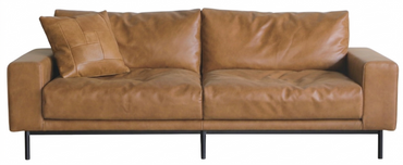 Crest Sofa OB 3-seater / クレストソファ オーカーブラウン 3人掛け