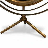 Antique Gear Globe Clock GD/ アンティーク ギア グローブ クロック ゴールド