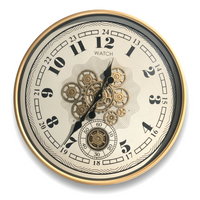 Industrial Gear Wall Clock WH / インダストリアル ギア ウォールクロック ホワイト