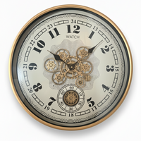 Industrial Gear Wall Clock WH / インダストリアル ギア ウォールクロック ホワイト