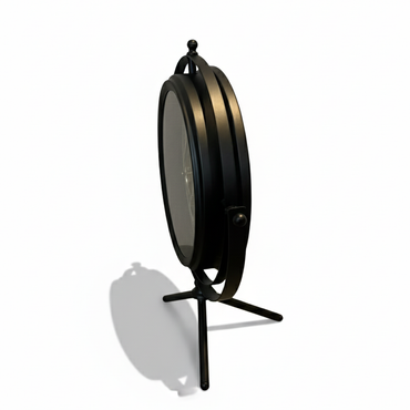 Antique Gear Globe Clock BK/ アンティーク ギア グローブ クロック ブラック