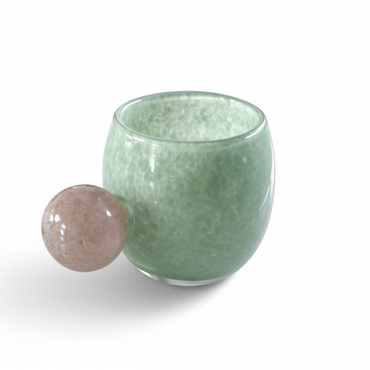 Ball Handle Mug green × Pink / ボールハンドルマグ グリーン×ピンク