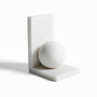 Marble Ball Pair of Bookends / マーブル ボール ペア オブ ブックエンド