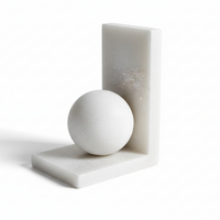 Marble Ball Pair of Bookends / マーブル ボール ペア オブ ブックエンド