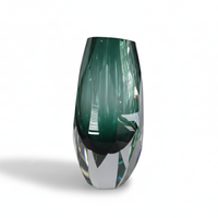 Prism Glass Vase Emerald / プリズム グラスベース エメラルド