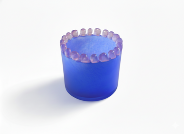 Anemone Flower Vase Indigo /  アネモネ フラワーベースインディゴ