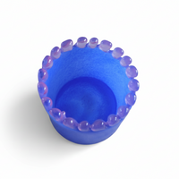 Anemone Flower Vase Indigo /  アネモネ フラワーベースインディゴ