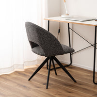 Bulka Swivel Chair DGY / ブルカ スイベルチェア ダークグレー