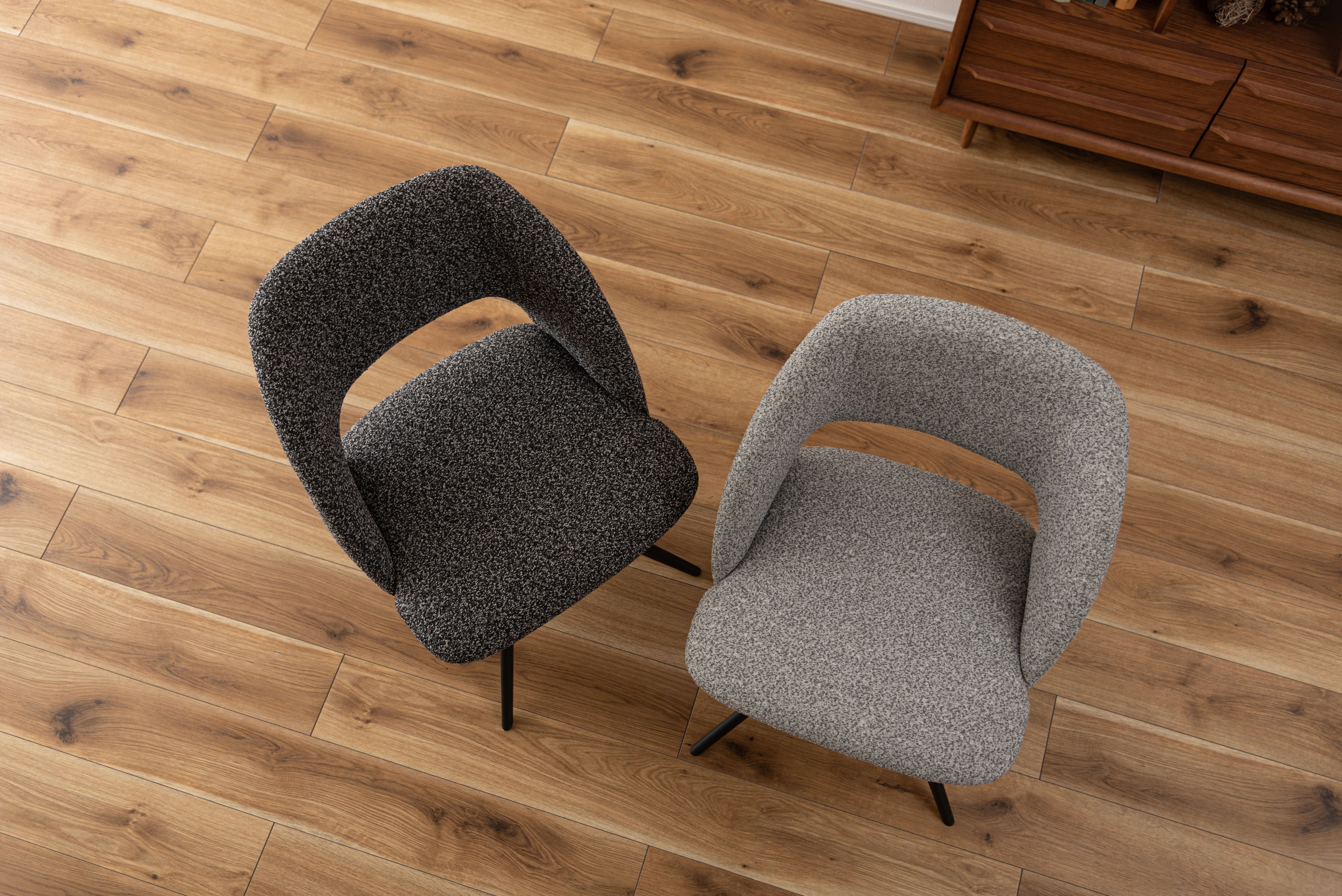 Bulka Swivel Chair DGY / ブルカ スイベルチェア ダークグレー