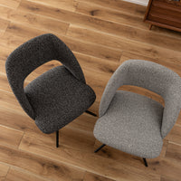 Bulka Swivel Chair DGY / ブルカ スイベルチェア ダークグレー