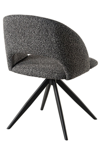 Bulka Swivel Chair DGY / ブルカ スイベルチェア ダークグレー
