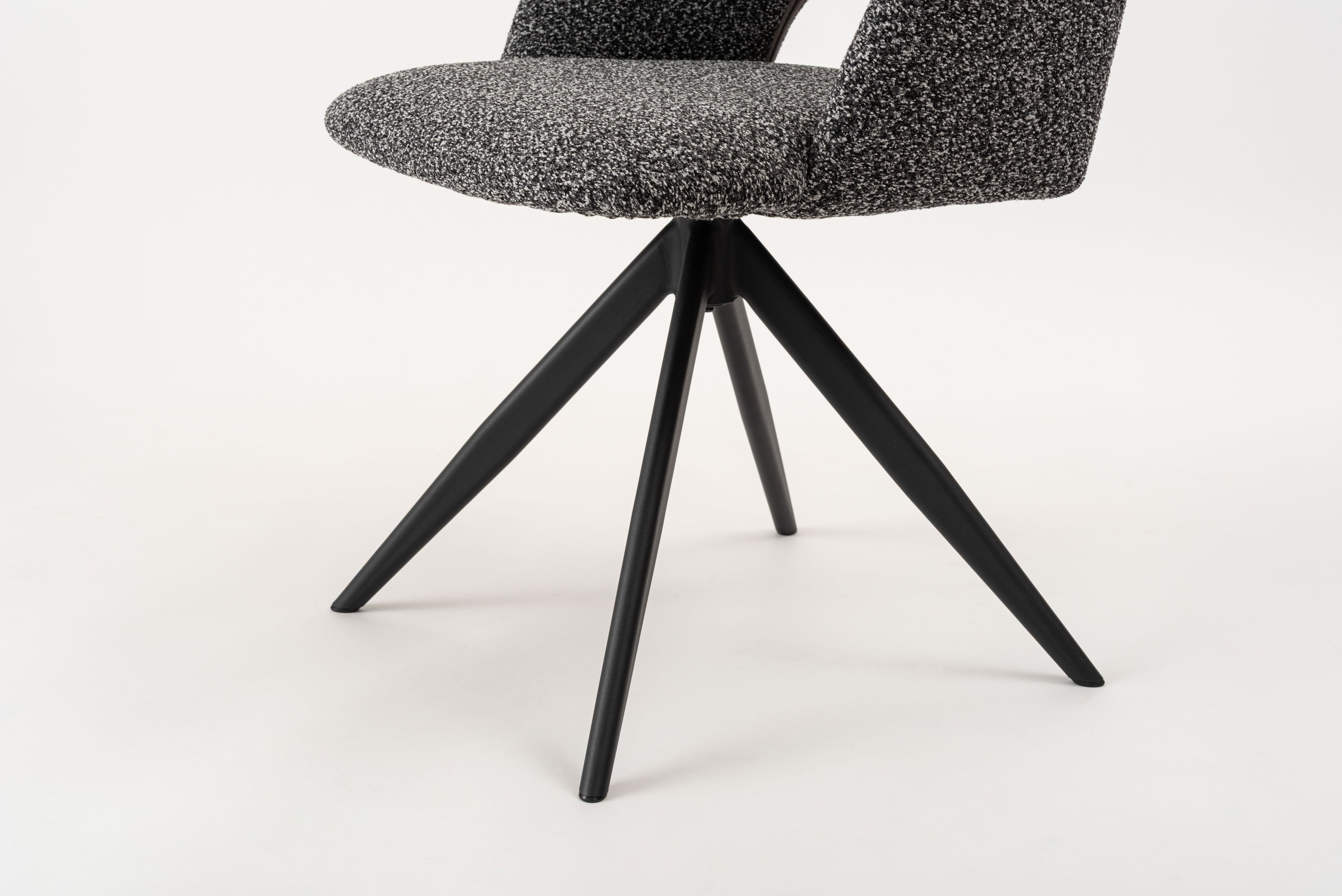 Bulka Swivel Chair DGY / ブルカ スイベルチェア ダークグレー