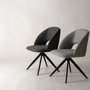 Bulka Swivel Chair LGY / ブルカ スイベルチェア ライトグレー