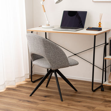 Bulka Swivel Chair LGY / ブルカ スイベルチェア ライトグレー