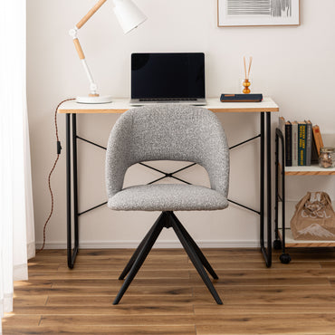 Bulka Swivel Chair LGY / ブルカ スイベルチェア ライトグレー