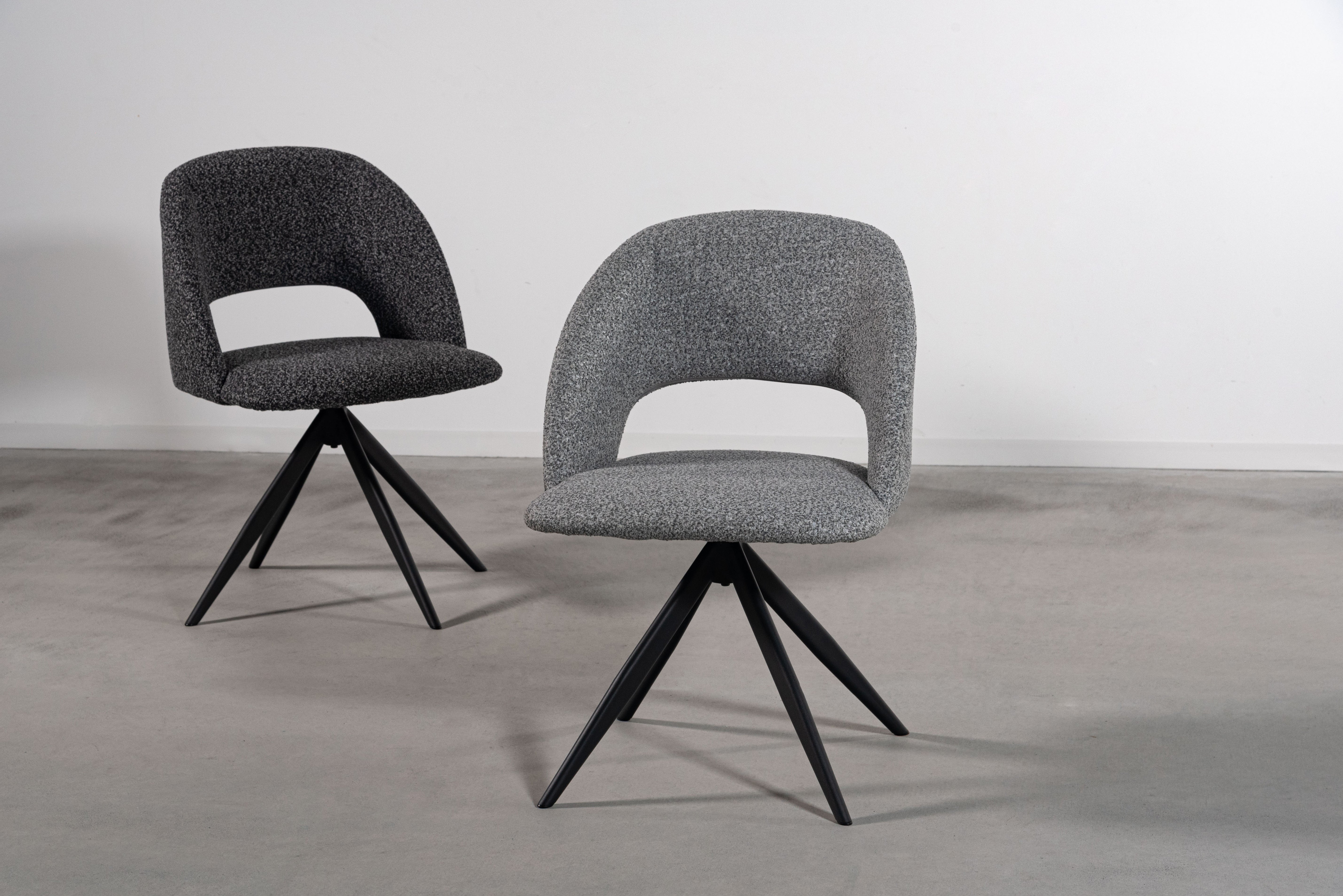 Bulka Swivel Chair LGY / ブルカ スイベルチェア ライトグレー