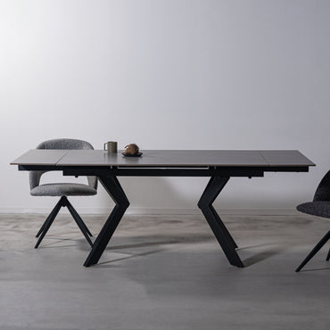 Strix Dining Table BK / ストリクス ダイニングテーブル ブラック