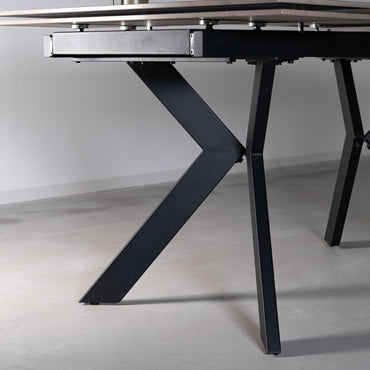 Strix Dining Table BK / ストリクス ダイニングテーブル ブラック