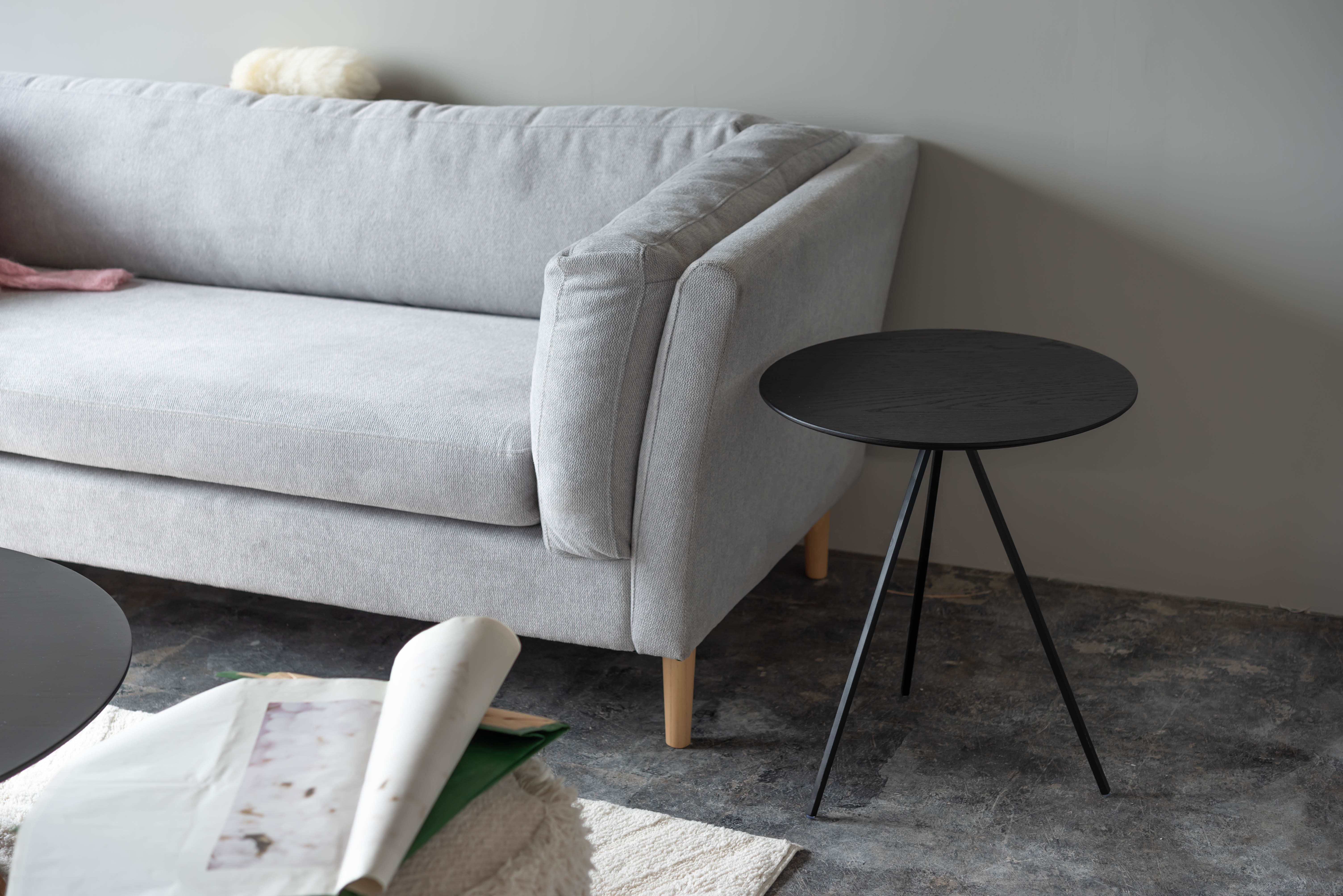 Stell Side Table BK / ステル サイドテーブル ブラック