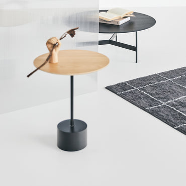 Lune Low Table BK / リュンヌ ローテーブル ブラック