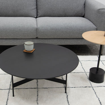 Lune Low Table BK / リュンヌ ローテーブル ブラック