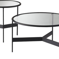 Lune Glass Table  / リュンヌ ガラステーブル【S】