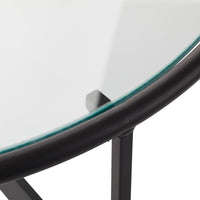 Lune Glass Table  / リュンヌ ガラステーブル【S】