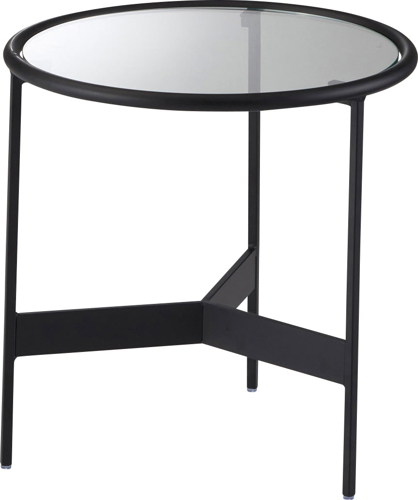 Lune Glass Table  / リュンヌ ガラステーブル【S】