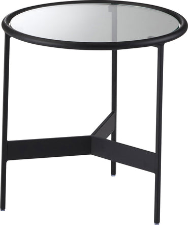 Lune Glass Table  / リュンヌ ガラステーブル【S】
