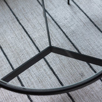 Lune Glass Table  / リュンヌ ガラステーブル【L】