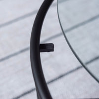 Lune Glass Table  / リュンヌ ガラステーブル【L】