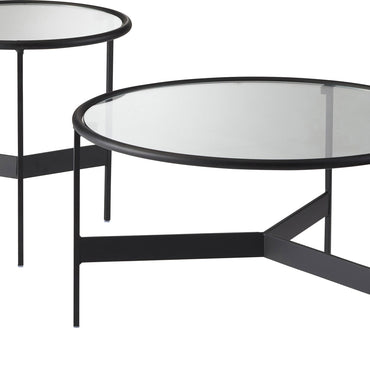 Lune Glass Table  / リュンヌ ガラステーブル【L】