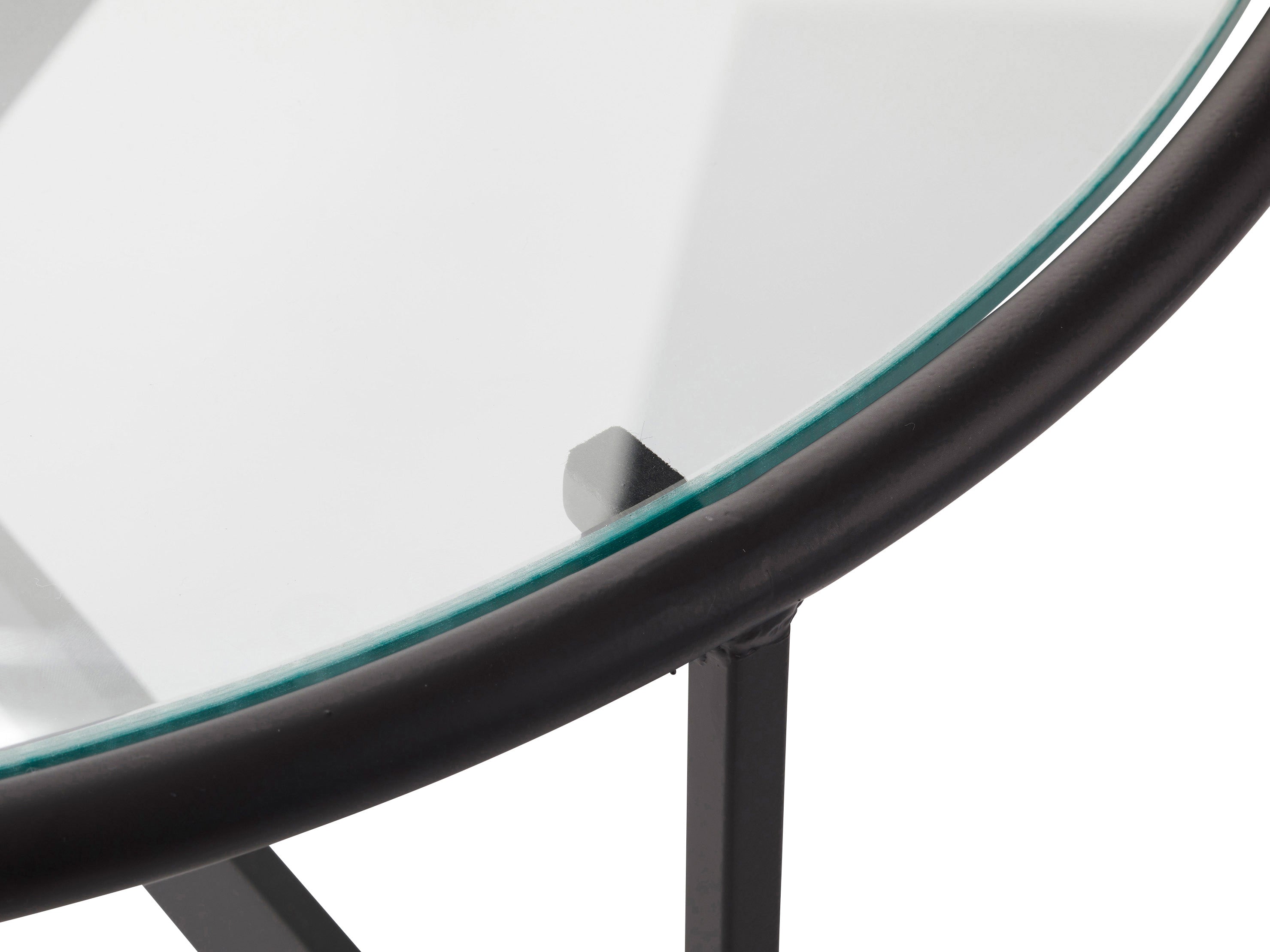 Lune Glass Table  / リュンヌ ガラステーブル【L】